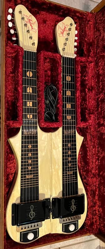 1950 Oahu Iolana Double Neck Lap Steel Guitar image 1
