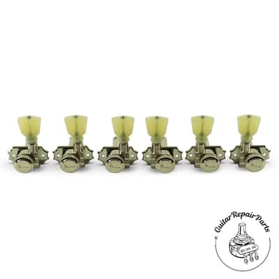 Kluson KRGL-3-NP Revolution G-Mount Locking Tuning Machines - Nickel image 2