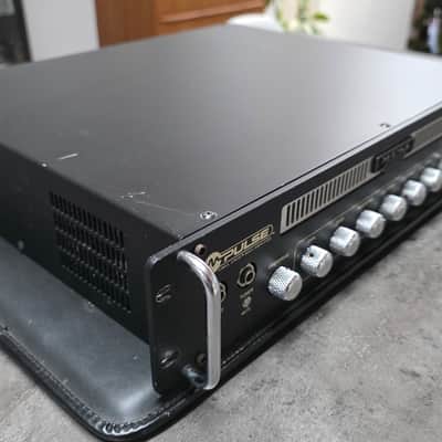 Mesa Boogie M-Pulse Big Block 750 Rack Mount Bass Amp Head from Pro London Recording Studio Mpulse Racked Simul-State Tube Valve Amplifier image 3