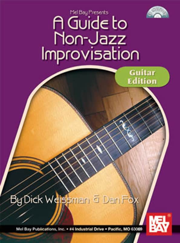 A Guide to Non-Jazz Improvisation Book w/CD Guitar Edition image 1