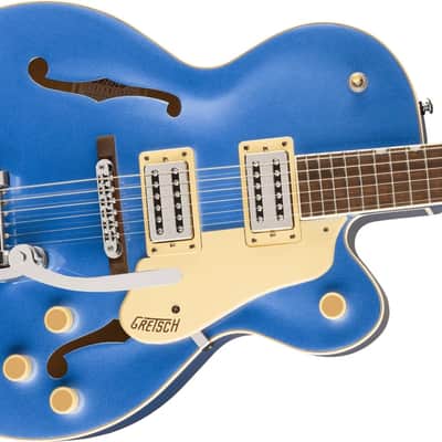 Gretsch G2420T Streamliner Hollow Body with Bigsby, Laurel Fingerboard, Broad'Tron BT-3S Pickups, Fairlane Blue image 6