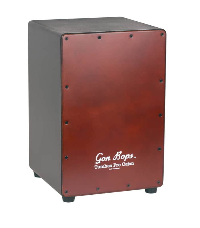 Gon Bops Tumbao Pro Cajon Walnut Finish +Back-pack GigBag +Free Shipping | NEW | TPCJW | Auth Dealer image 1