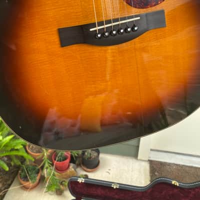 2001 Santa Cruz OM Pre-War Sunburst image 7