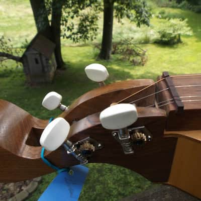 Cripple Creek Vintage Dulcimer from Manitou Springs Colorado Nice Deep body Rich full sound Pretty Hearts and vine motif FREE SHIPPING image 8