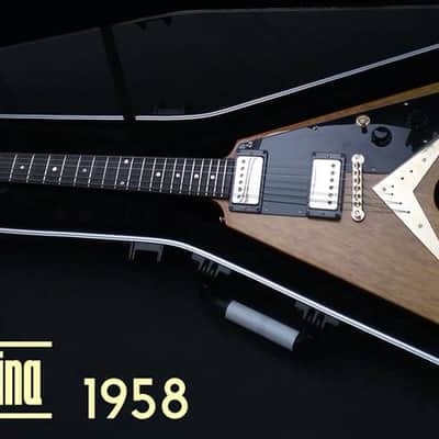 Sonicguitars Flying V Korina 1958 aged replica 2020 on request image 10