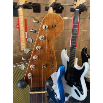 Fender Custom Shop Limited Edition 59 Stratocaster Heavy Relic Chocolate 3-Color Sunburst image 8