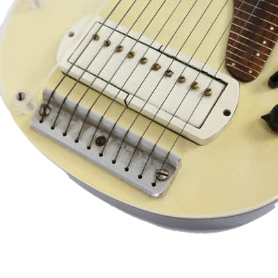 Vintage 1940?ÇÖs Epiphone Eddie Alkire Eharp 10 String Lap Steel Guitar image 10