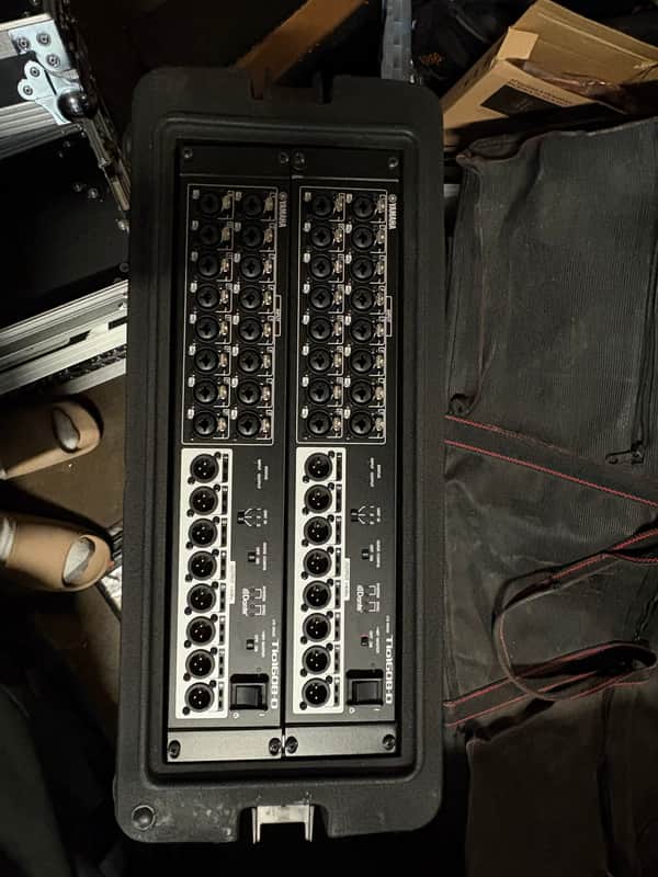Yamaha Tio1608-D 16 Channel Dante Input Interface 2015 - Present - Black