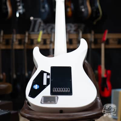 ESP E-II M-II 7B Baritone 7-String Evertune Guitar w/ Case–Pearl White (B-stock) image 6