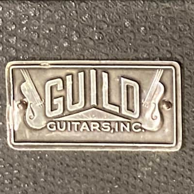 Guild Hardcase for CE-100 Late 60’s -early 70’s - Black Tolex image 7