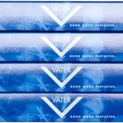Vater 3A Fatback Hickory Drum Sticks Consumer 4 Pair Value Pack VTR-VSP3AW image 5