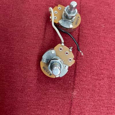 Fender Player Series P Bass Parts Pickguard, 2 Bridges and Pots image 5