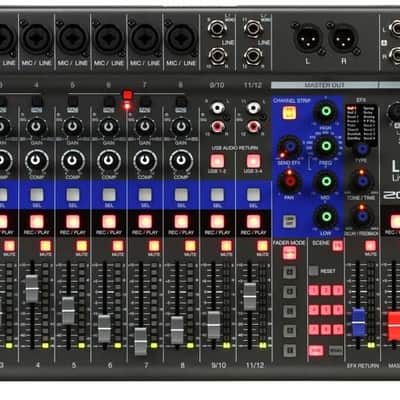 Zoom LiveTrak L-12 Digital Mixer / Recorder 2010s - Grey / Blue image 2