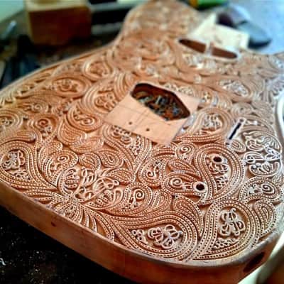 Javara Guitar Paisley motif 2024 image 2