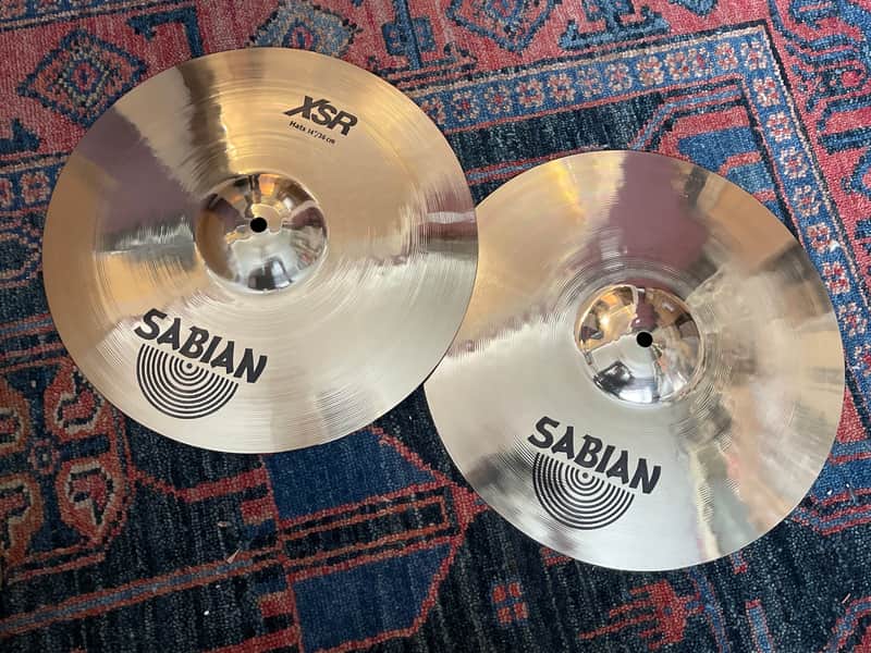 Mint Sabian  XSR hi hats 14”  Brilliant image 1