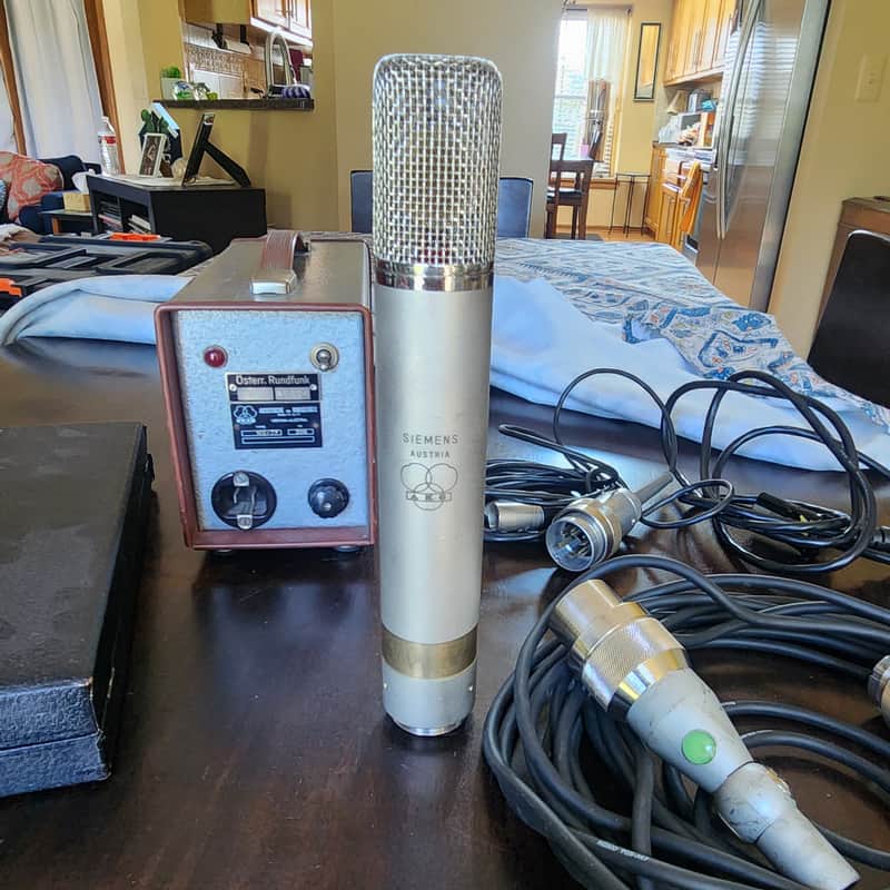 AKG Siemens SM204/23 C12 Tube Microphone 1950s image 1