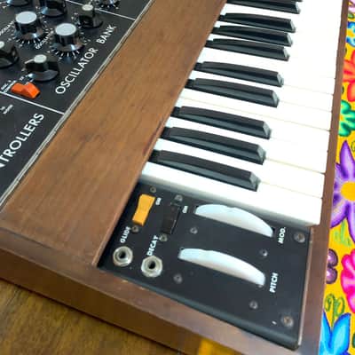 Synthesizer Moog Model D 1973 Walnut Mint image 5