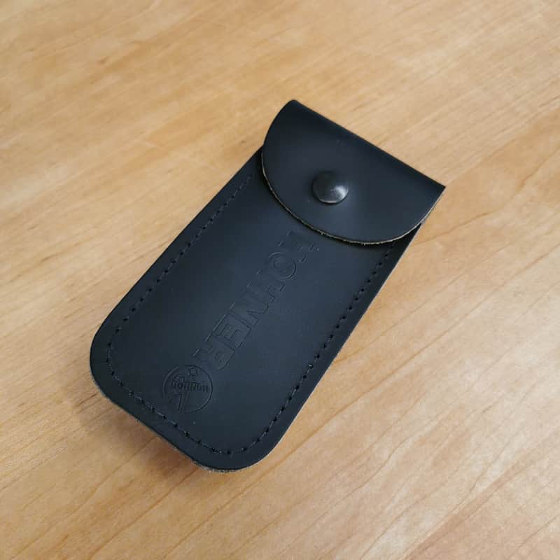 Hohner HH30 Leather Harp/Harmonica Case - Black image 1