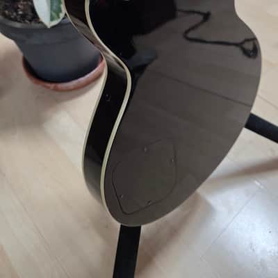 Satellite Les Paul Standard 1970's Black Beauty Vintage 70s Singlecut LP Electric Guitar Heavy Relic Aged Road Worn MIJ Japan Pro MJ Japanese with Gibson Open Book headstock image 10