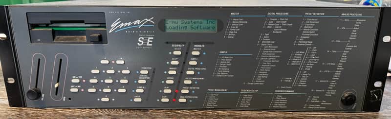 E-MU SYSTEMS EMAX SE EMAX SE 1987 - Gray image 1