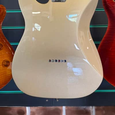 Fender Chris Shiflett Telecaster Deluxe Shoreline Gold 2023 Electric Guitar image 17