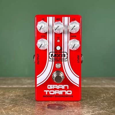 MXR CSP033G Gran Torino Boost Overdrive 2024 - Present - Red / White image 2