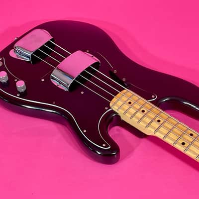 Fender Precision Bass 1979 1981 - Black 100% original clean! image 7