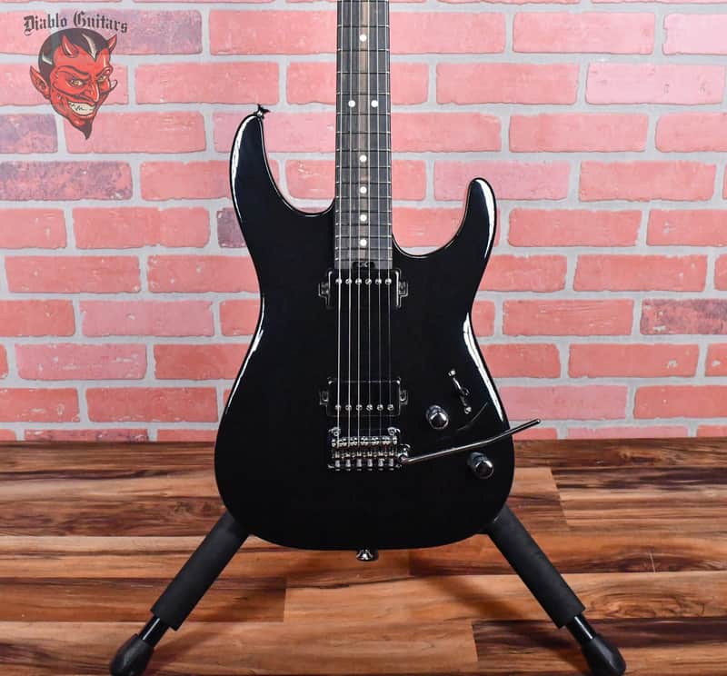 Charvel Super-Stock DKA22 2PT EB Gloss Black 2024 w/Gigbag image 1