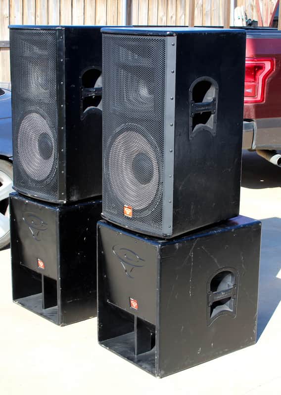 Cerwin-Vega Full Stack -ProStax (PSX-36 and PXS-53) | Reverb