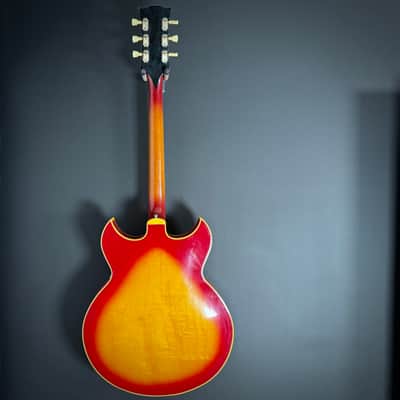 1968 Gibson Barney Kessel Regular - Cherry Sunburst - All Original image 13