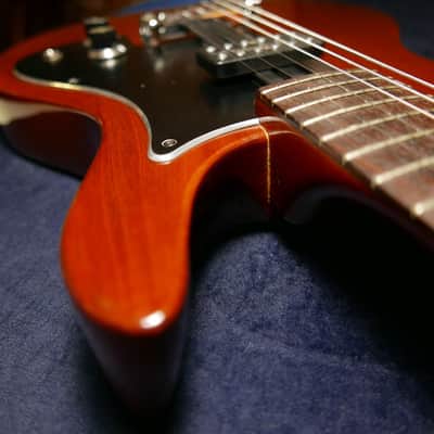 Dan Armstrong 341 London Series Sliding Pickup "London Woody" 1974 Mahagony - Bowie Model image 9