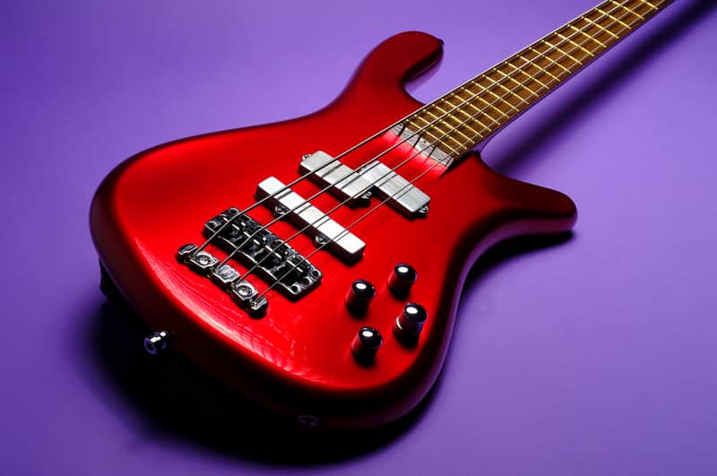 Warwick Masterbuilt Streamer Stage I 2023 - Solid Candy Red Metallic Highpolish image 1