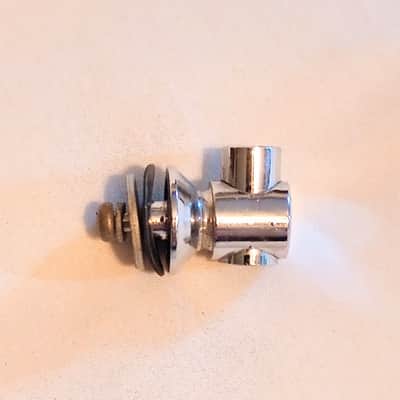 TAMA RARE SINGLE POINT PICCOLO LUG W/ SCREW #1- CHROME - FREE SHIP TO C-USA! image 3