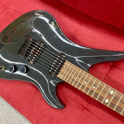 Schecter Diamond Series A-7 7-String Guitar - Charcoal Sparkle image 1