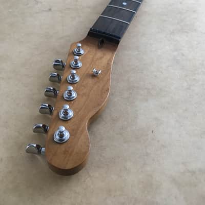 Lefty High End Warmoth Tele Neck Plekk’d USA MOP Inlays Loaded Ziricote Fretboard Roasted Maple Telecaster! image 16