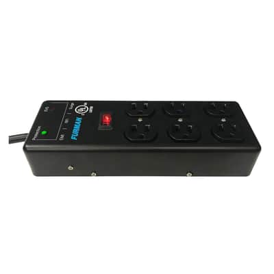 Furman SS6B-PRO 6 Outlet 2X3 15A AC Surge Strip Block Extreme Voltage Shutdown image 2