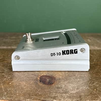 Korg DT-10 Chromatic Pedal Tuner 2000s - Silver image 5