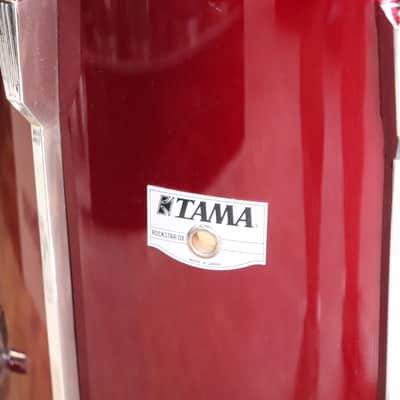 Tama RockStar-DX 4pc Drum Kit Set Maroon 22/16/13/12" image 2