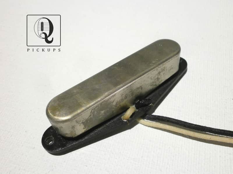 1951 Nocaster 1950 Broadcaster Pickup A3 Neck Pickup Relic 50s AGED Tele Telecaster by Q pickups image 1