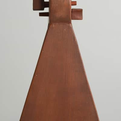 G.E. Thomas 3-String Appalachian Dulcimer, c. 1950s, brown gig bag case. image 6