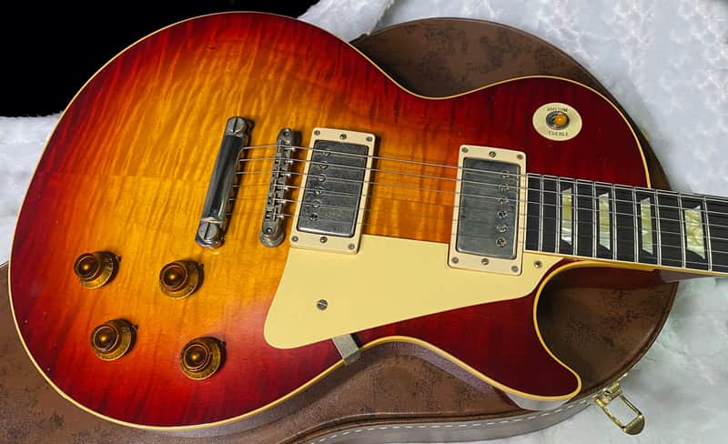 NEW! Gibson Custom Shop 1959 Les Paul Standard Murphy Lab Light Aged - Dark Cherry - Only 8.55 lbs - One Off! Dealer Select - Authorized Dealer - G07378 image 1