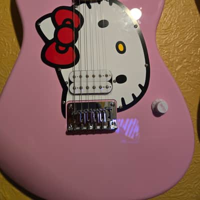 Squier Hello Kitty 50th anniversary strat image 1