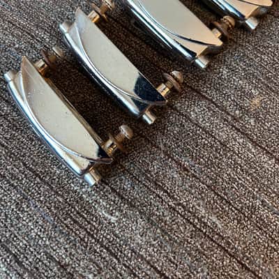 Gretsch Snare drum lugs lot 1 60’s - Chrome image 1
