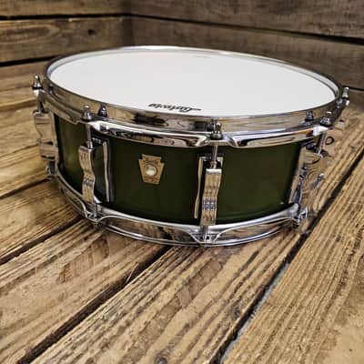 Snare Drum 14" Ludwig Legacy Maple Heritage Green USED! RKMGL220726 image 6