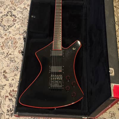 Washburn A20V Stage Series Electric Guitar RARE Black/Red Original OHSC Vintage image 1