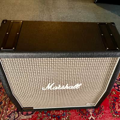 Marshall 1960AV Vintage 280-Watt 4x12" Angled Guitar Speaker Cabinet 2011 w/UK V30’s - Black image 5