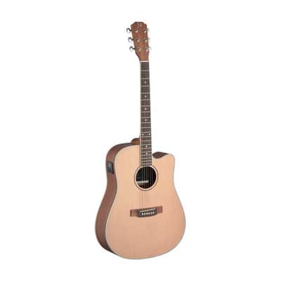 James Neligan ASY-DCE Dreadnought Solid Spruce Top Mahogany Neck 6-String Acoustic-Electric Guitar image 1