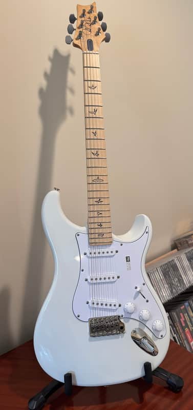 USA PRS Silver Sky - White image 1