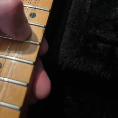 Fender Standard Stratocaster with Maple Fretboard 2009 - 2017 - red image 22
