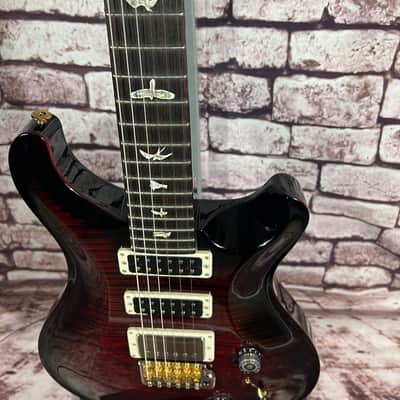 PRS Studio 10-Top - Fire Red Smokeburst imagen 7